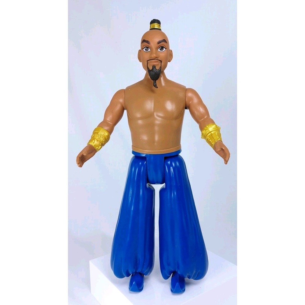 Disney Hasbro‎ 2018 Aladdin 12" Genie Action Figure ONLY Hasbro Will Smith Doll